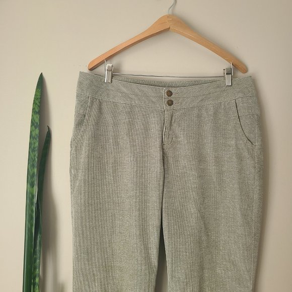 WOOLRICH | Beige Corduroy Bootcut Pants – Women’s Size 14 - Picture 3 of 7